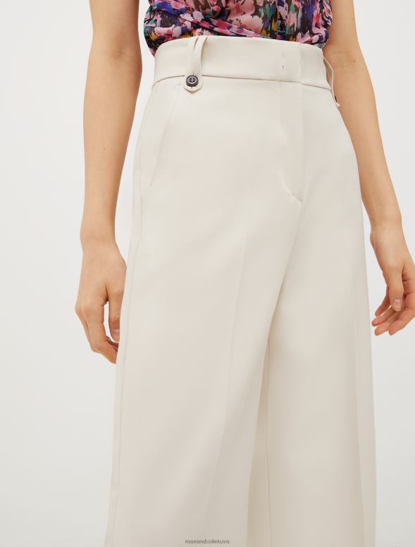 apģērbu 8VJP178 ledus brīvas audekla bikses sievietes MAX&Co.