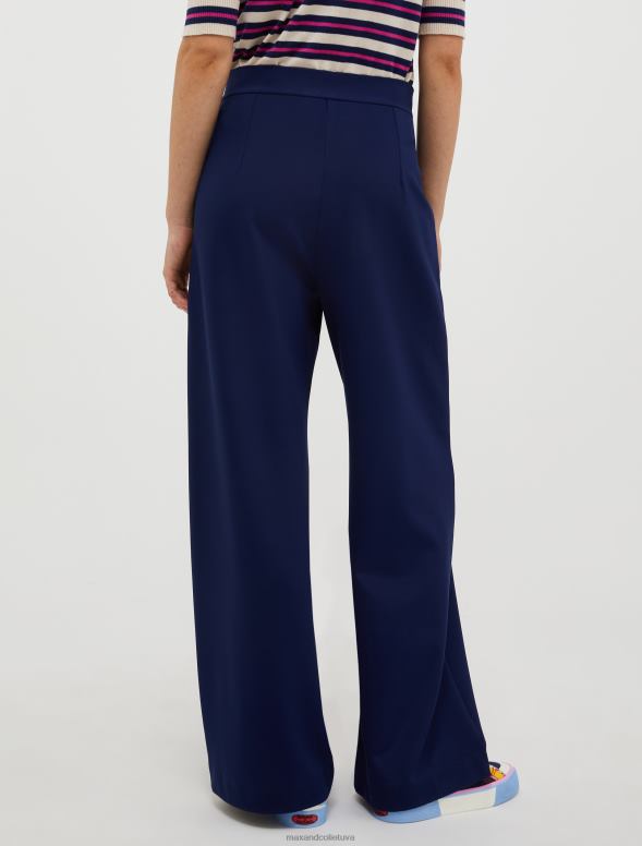 apģērbu 8VJP197 Ķīnas zils elastīgas džersija bikses sievietes MAX&Co.