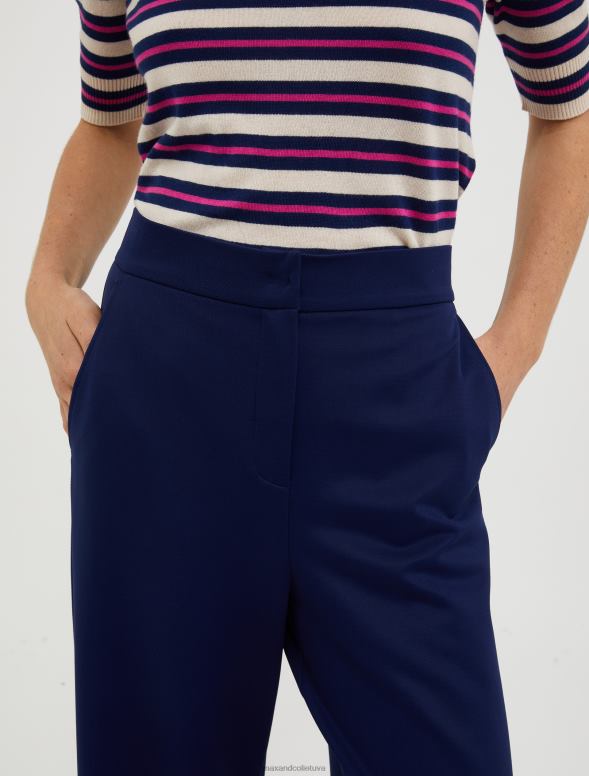 apģērbu 8VJP197 Ķīnas zils elastīgas džersija bikses sievietes MAX&Co.