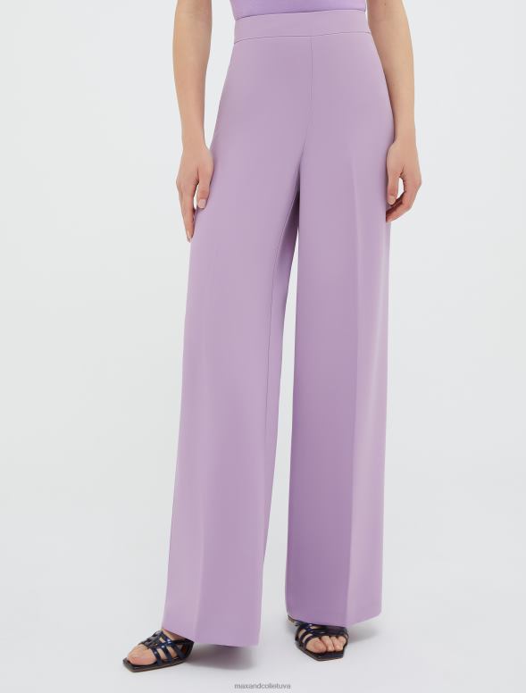 apģērbu 8VJP240 ceriņi envers satīna bikses sievietes MAX&Co.