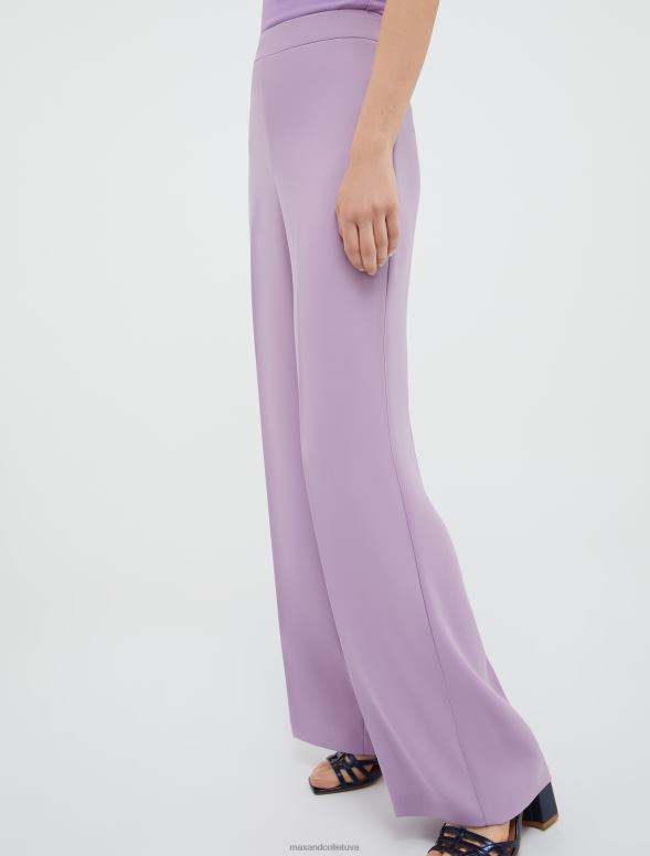 apģērbu 8VJP240 ceriņi envers satīna bikses sievietes MAX&Co.