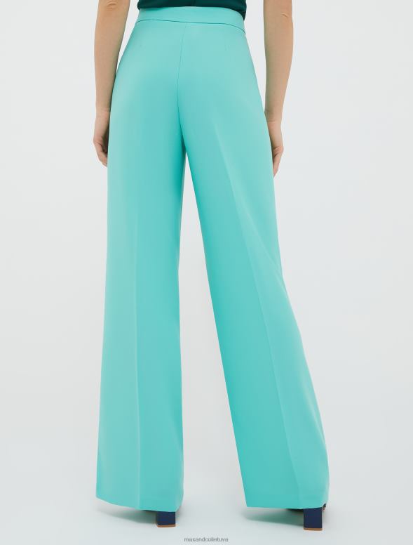 apģērbu 8VJP242 pasteļzaļa envers satīna bikses sievietes MAX&Co.