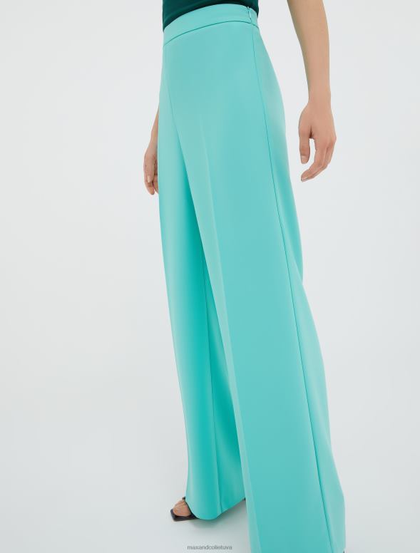 apģērbu 8VJP242 pasteļzaļa envers satīna bikses sievietes MAX&Co.