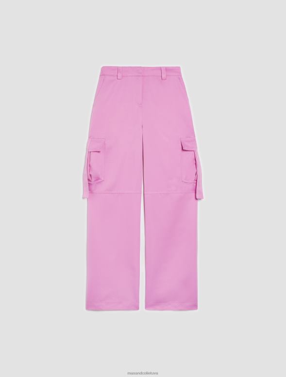 apģērbu 8VJP666 rozā hercogienes kravas bikses sievietes MAX&Co.