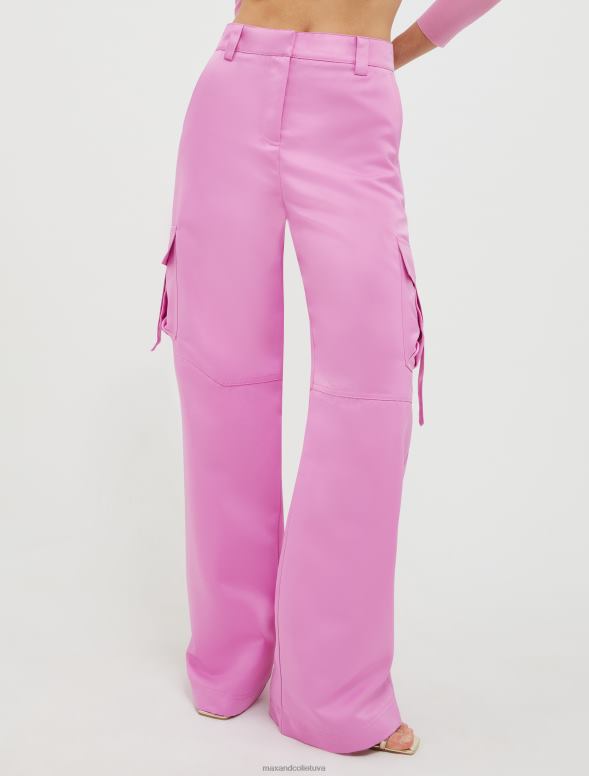 apģērbu 8VJP666 rozā hercogienes kravas bikses sievietes MAX&Co.