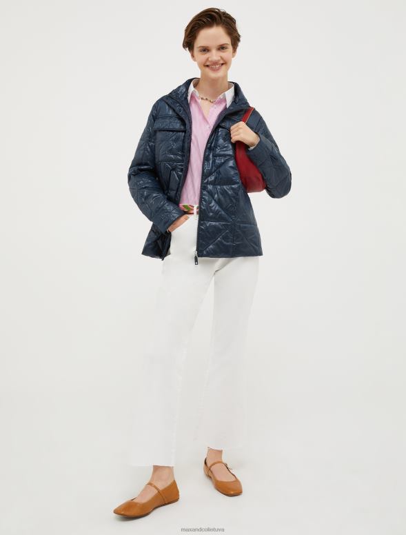 apģērbu 8VJP686 optika balta kokvilnas urbuma bikses sievietes MAX&Co.