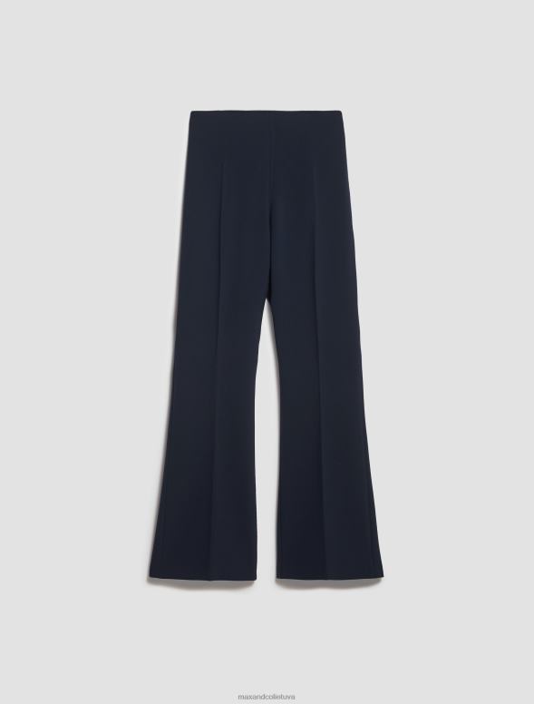 apģērbu 8VJP708 pusnakts zils elastīgas elastīgas bikses sievietes MAX&Co.