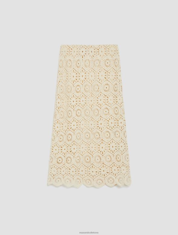 apģērbu 8VJP781 veca roze makramē džersija svārki sievietes MAX&Co.