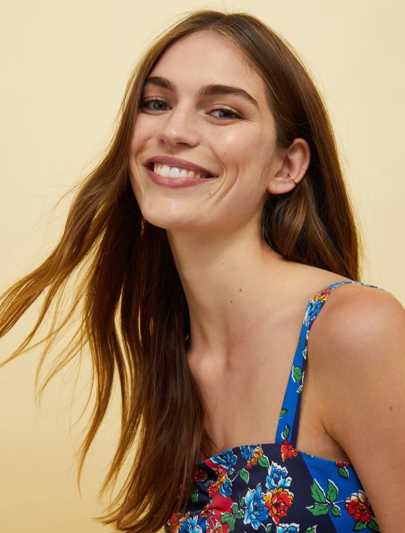 apģērbu 8VJP32 fantāzija blu marino cilvēki, vietas, krāsa vainaga kleita sievietes MAX&Co.