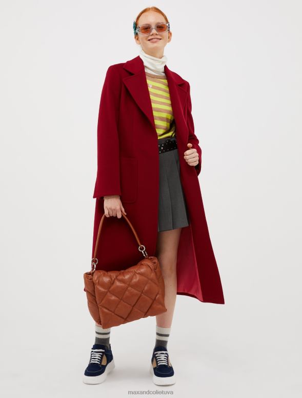 apģērbu 8VJP366 pulveris svītrains merino vilnas džemperis sievietes MAX&Co.