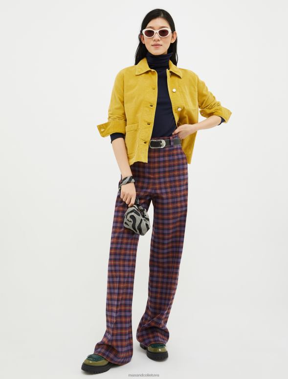 apģērbu 8VJP399 gaiši zils džemperis ar augstu apkakli sievietes MAX&Co.