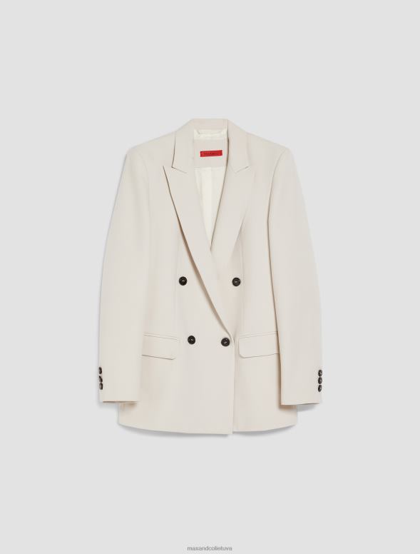 apģērbu 8VJP175 ledus divrindu audekla žakete sievietes MAX&Co.