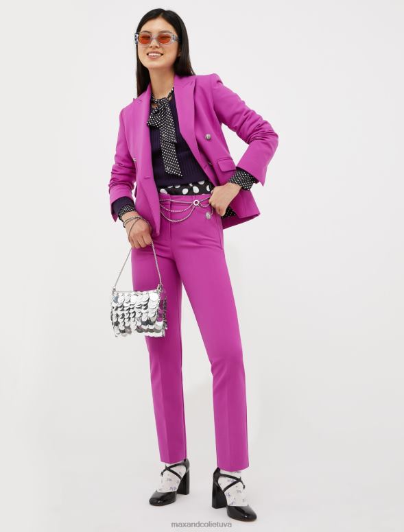 apģērbu 8VJP198 fuksija slaids divrindu bleizeris sievietes MAX&Co.