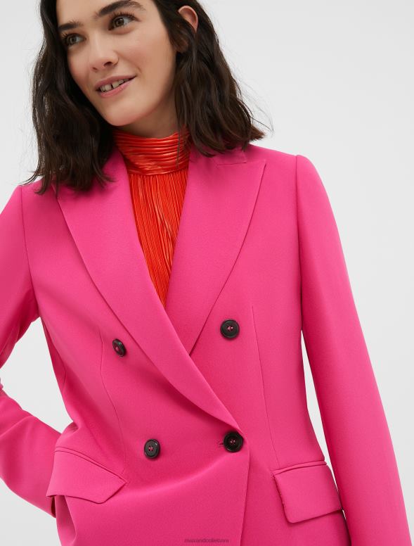 apģērbu 8VJP234 fuksija envers satīna žakete sievietes MAX&Co.
