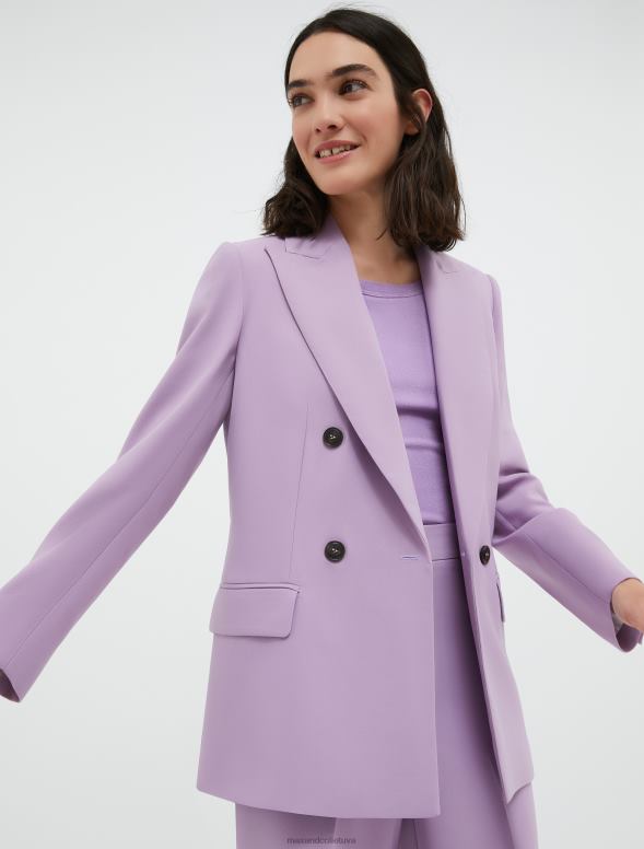 apģērbu 8VJP235 ceriņi envers satīna žakete sievietes MAX&Co.