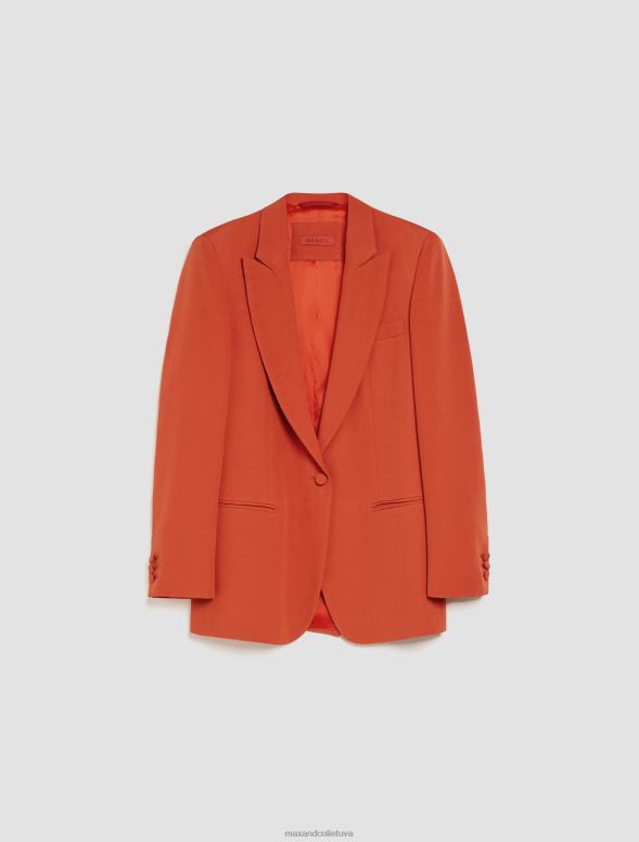 apģērbu 8VJP255 mandarīns cilvēki, vietas, krāsa satīna žakete sievietes MAX&Co.