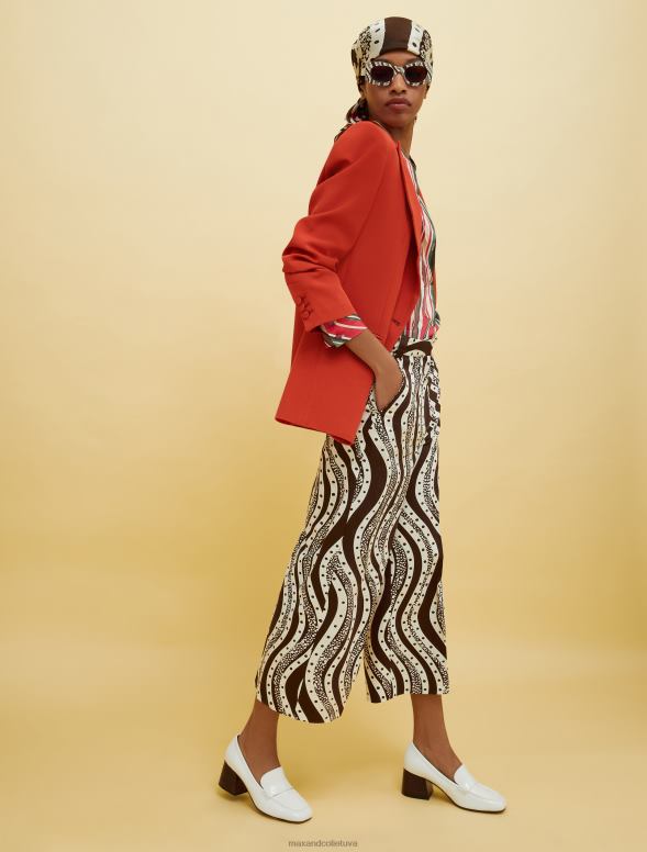 apģērbu 8VJP255 mandarīns cilvēki, vietas, krāsa satīna žakete sievietes MAX&Co.