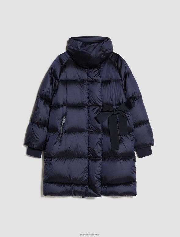apģērbu 8VJP931 jūras zils polsterēta spalvu dūnu jaka sievietes MAX&Co.