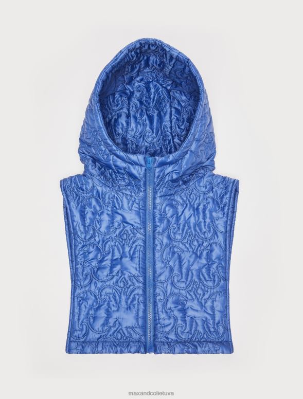 apģērbu 8VJP932 jūras zils polsterēts ar logotipu izšūts snoods sievietes MAX&Co.