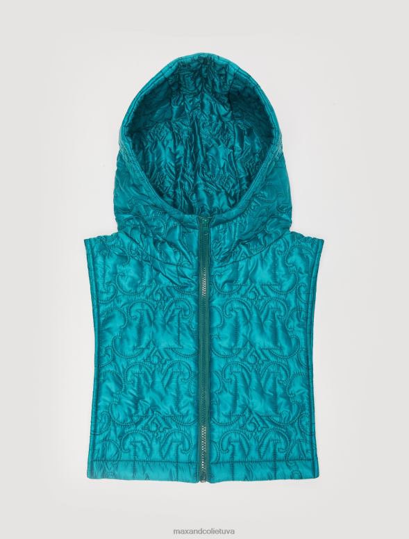 apģērbu 8VJP933 zaļš polsterēts ar logotipu izšūts snoods sievietes MAX&Co.