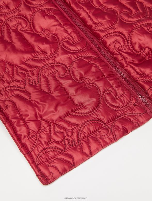 apģērbu 8VJP934 sarkans polsterēts ar logotipu izšūts snoods sievietes MAX&Co.