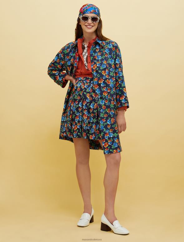 apģērbu 8VJP505 apelsīns cilvēki, vietas, krāsains safari krekls sievietes MAX&Co.