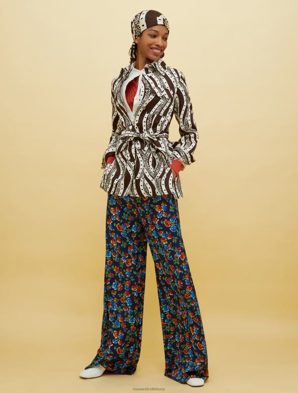 apģērbu 8VJP506 balts cilvēki, vietas, krāsains safari krekls sievietes MAX&Co.