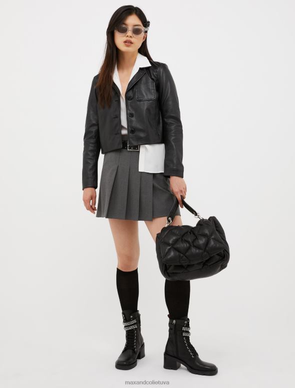 apģērbu 8VJP513 ziloņkauls zīda krep-de-šina krekls sievietes MAX&Co.