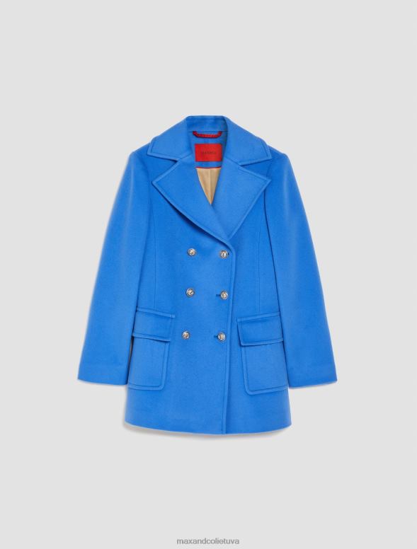 apģērbu 8VJP816 gaisa spēku zils vilnas auduma pāvs sievietes MAX&Co.