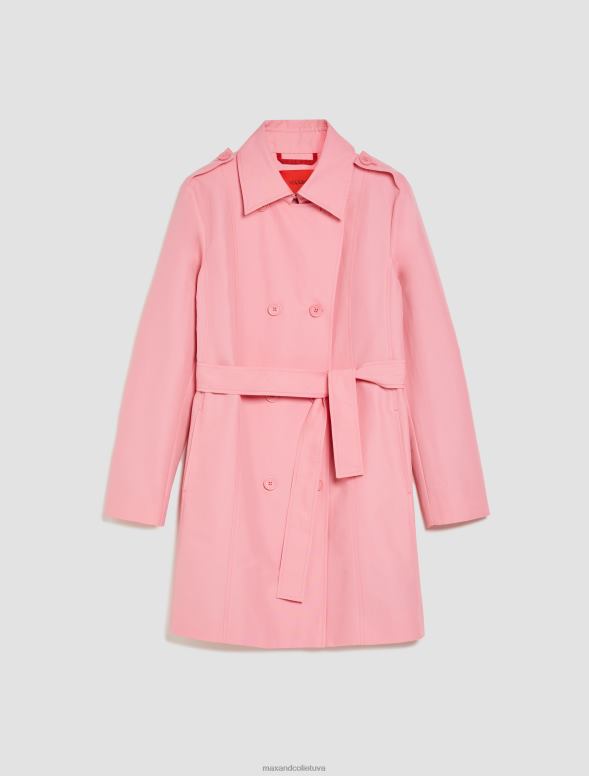 apģērbu 8VJP823 rozā divrindu trencis sievietes MAX&Co.