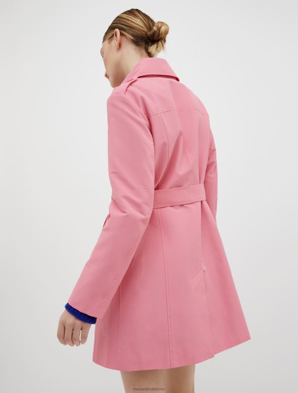 apģērbu 8VJP823 rozā divrindu trencis sievietes MAX&Co.