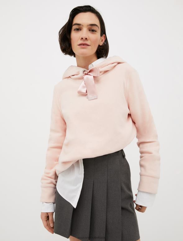 apģērbu 8VJP655 lazdu rieksts matēta kokvilnas kapuce sievietes MAX&Co.