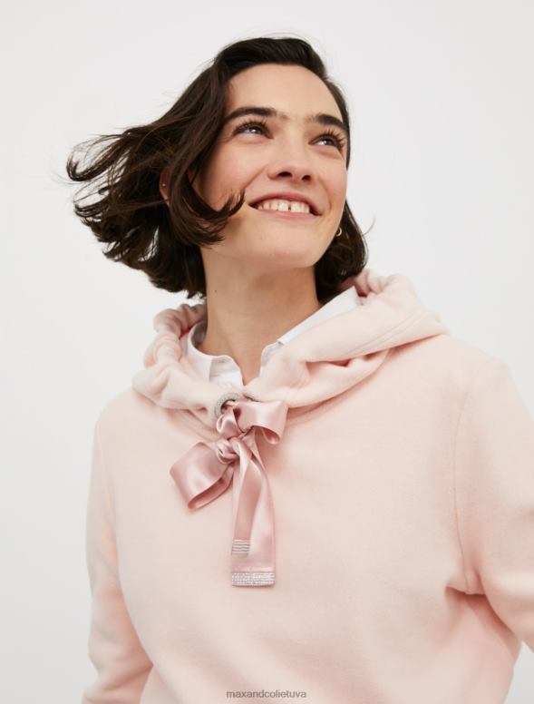 apģērbu 8VJP655 lazdu rieksts matēta kokvilnas kapuce sievietes MAX&Co.