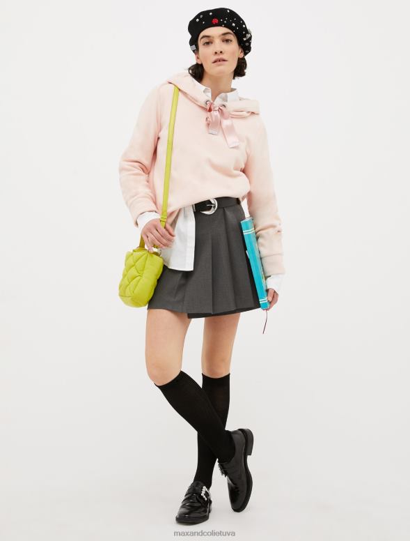 apģērbu 8VJP655 lazdu rieksts matēta kokvilnas kapuce sievietes MAX&Co.