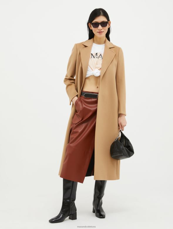 apģērbu 8VJP558 wisteria T-krekls ar logo apdruku sievietes MAX&Co.