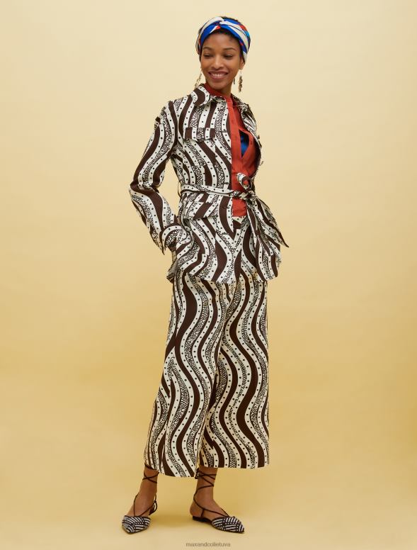 apģērbu 8VJP579 jūras zils cilvēki, vietas, krāsains t-krekls sievietes MAX&Co.