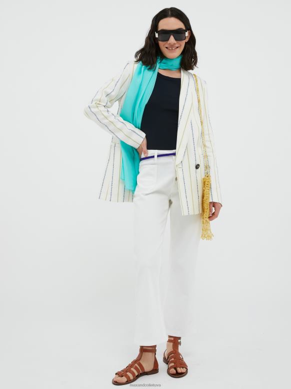 apģērbu 8VJP597 sarkans pieguļošs džersija t-krekls sievietes MAX&Co.