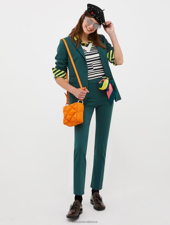 kurpes 8VJP962 iedegums dārgakmeņu ādas apavi sievietes MAX&Co.