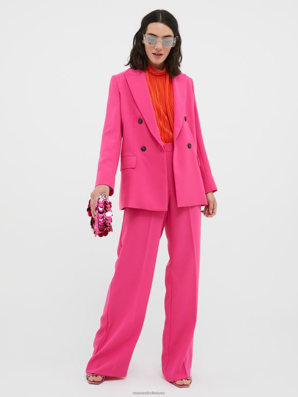 kurpes 8VJP978 violets metāla sandales ar papēžiem sievietes MAX&Co.