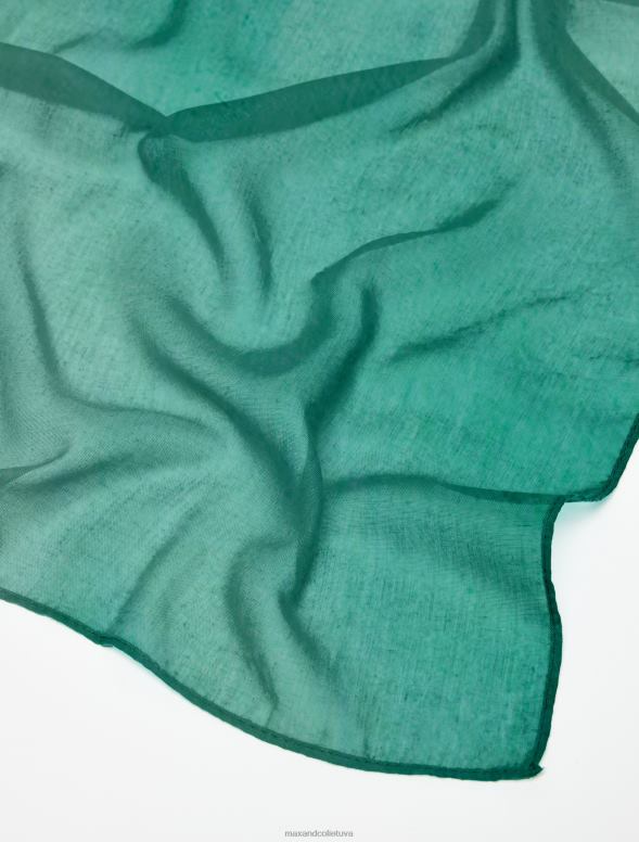 piederums 8VJP1111 debesu zils liela voile šalle sievietes MAX&Co.