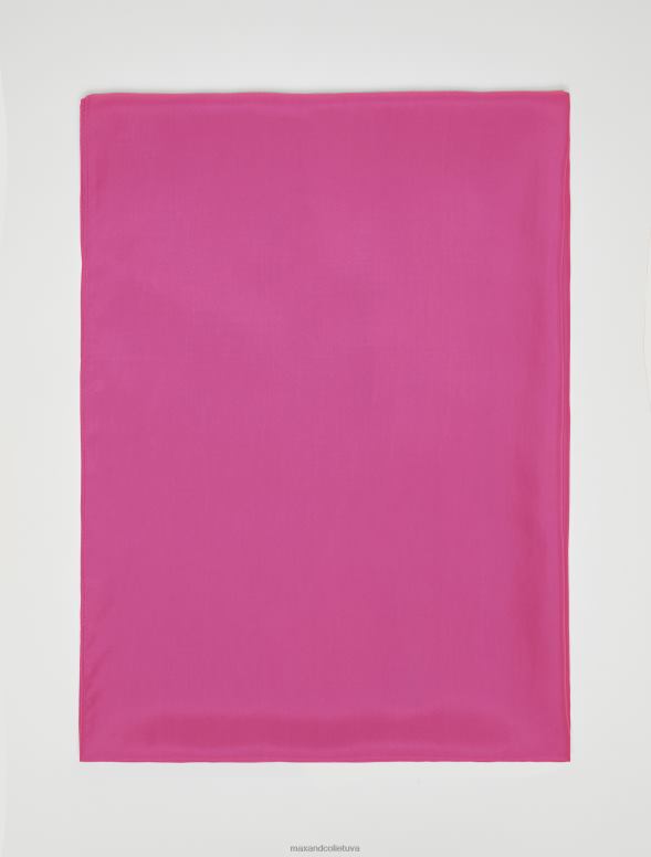 piederums 8VJP1117 rozā tīra zīda nozaga sievietes MAX&Co.