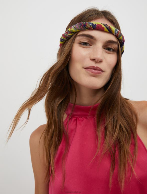 piederums 8VJP1125 rudzupuķu zils nozaga kroku marli sievietes MAX&Co.