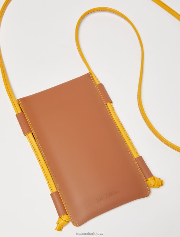 piederums 8VJP1016 iedegums Tamagotchi ādas viedtālruņa soma sievietes MAX&Co.