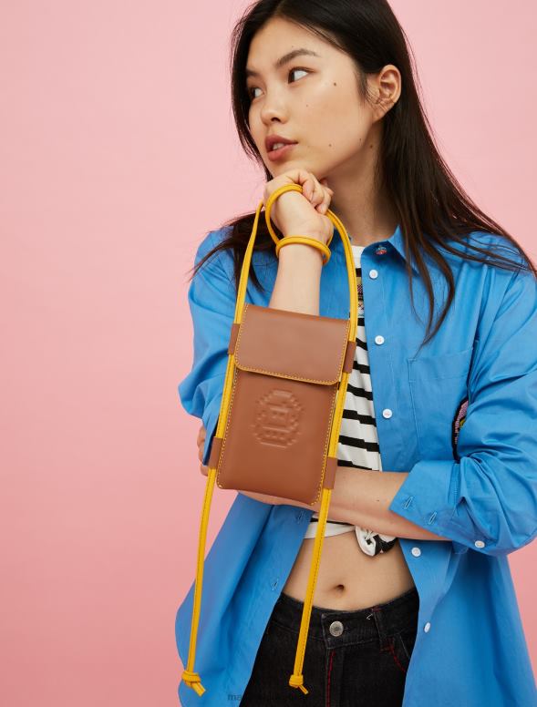 piederums 8VJP1016 iedegums Tamagotchi ādas viedtālruņa soma sievietes MAX&Co.