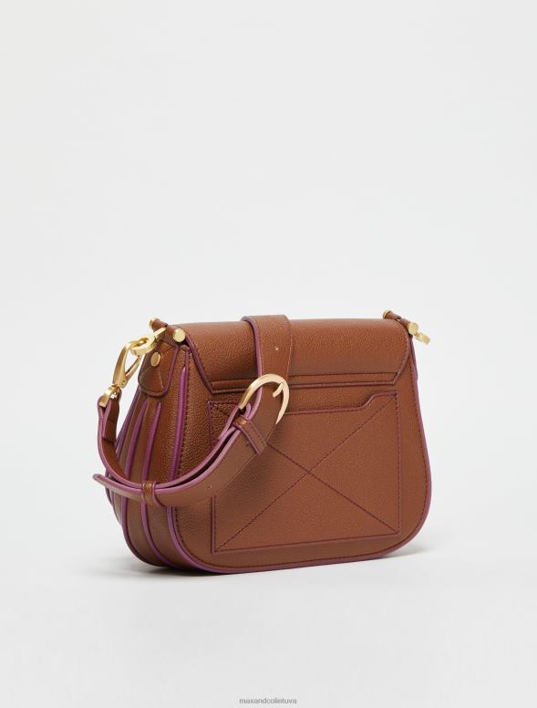 piederums 8VJP1024 brūns soma ar sprādzēm sievietes MAX&Co.