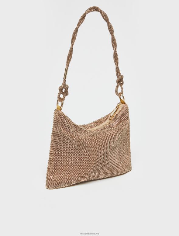 piederums 8VJP994 zelts rhinestone sajūgs sievietes MAX&Co.