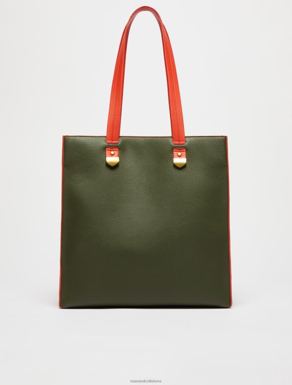 piederums 8VJP996 haki zaļš maxi iepirkumu soma sievietes MAX&Co.