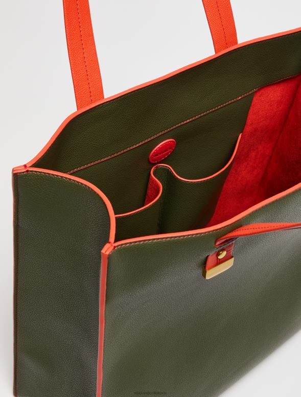 piederums 8VJP996 haki zaļš maxi iepirkumu soma sievietes MAX&Co.