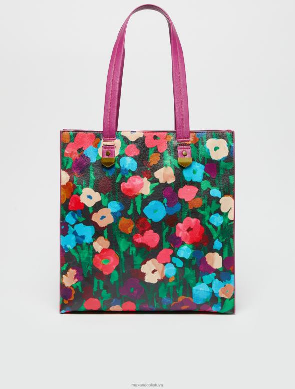 piederums 8VJP997 fuksija maxi iepirkumu soma sievietes MAX&Co.